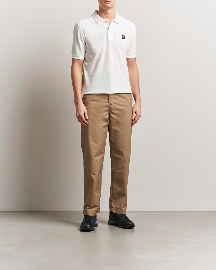 Herre | Pikéer | Parajumpers | Patch Polo White