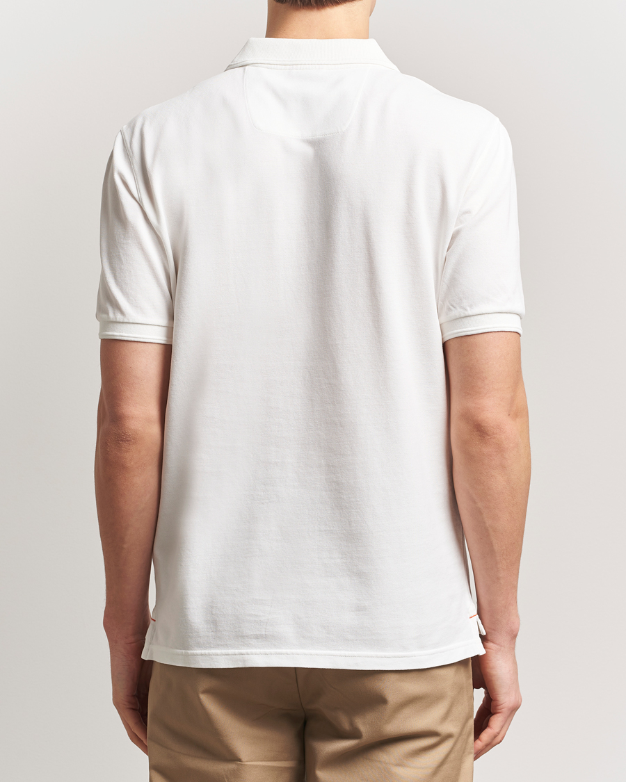 Herre | Pikéer | Parajumpers | Patch Polo White