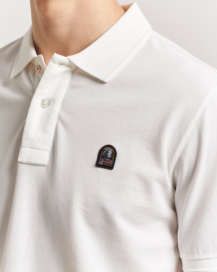 Herre | Pikéer | Parajumpers | Patch Polo White