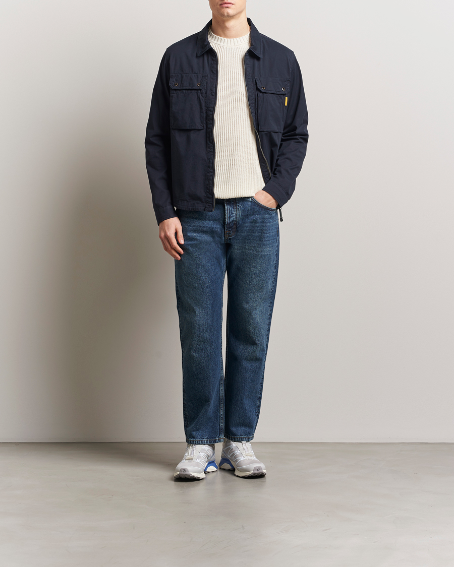 Herre | Skjorter | Parajumpers | Tel Claimer Overshirt Blue Navy