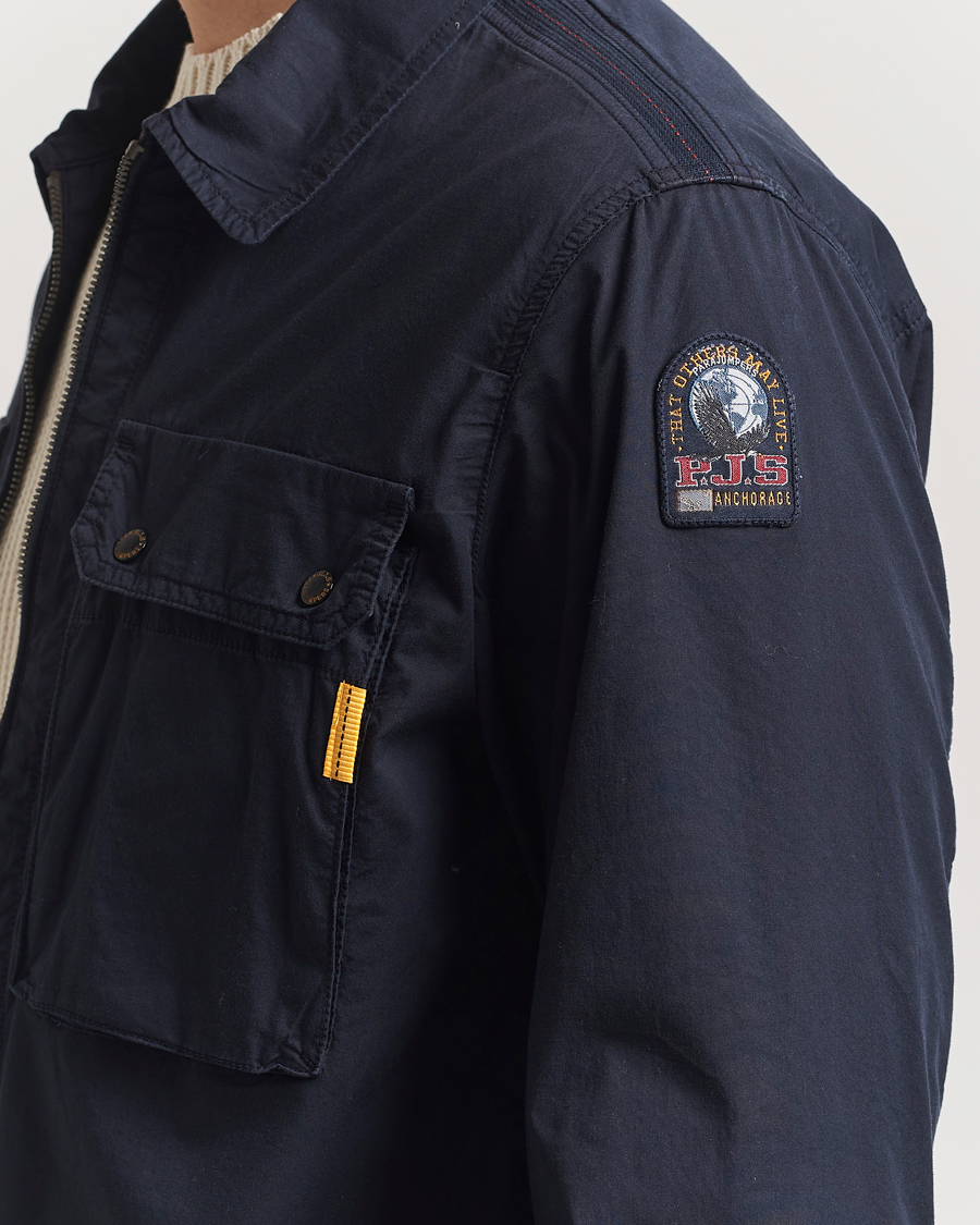 Herre | Skjorter | Parajumpers | Tel Claimer Overshirt Blue Navy