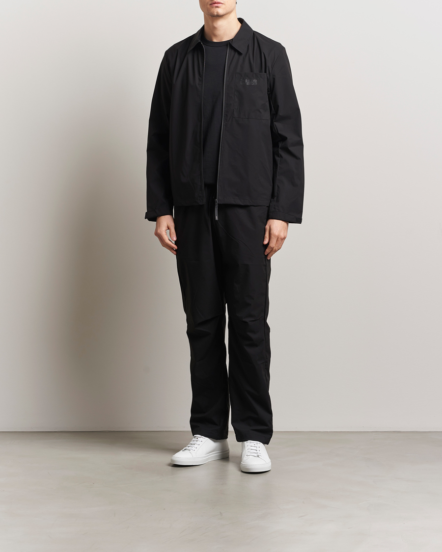 Herre | Skjorter | RAINS | Mito Lightweight Overshirt Black