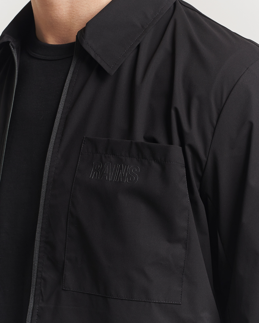 Herre | Skjorter | RAINS | Mito Lightweight Overshirt Black