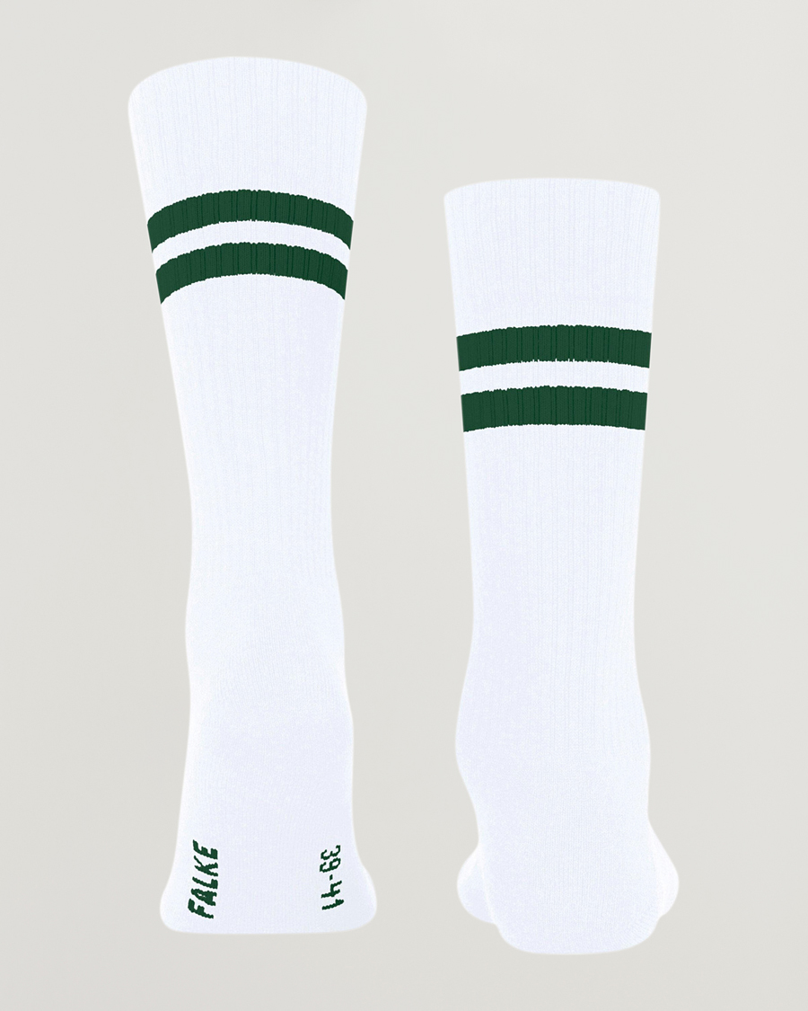 Herre | Undertøy | Falke | Dynamic Tennis Sock White/Green