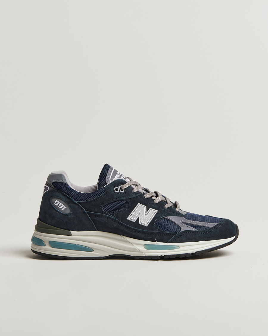 Herre | Sneakers | New Balance Made In US & UK | New Balance Made in UK 991v2 Sneakers Navy