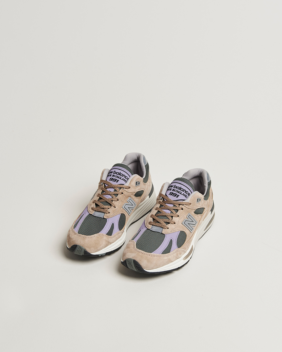 Herre | Sneakers | New Balance Made In US & UK | New Balance Made in UK 991v2 Sneakers Cement