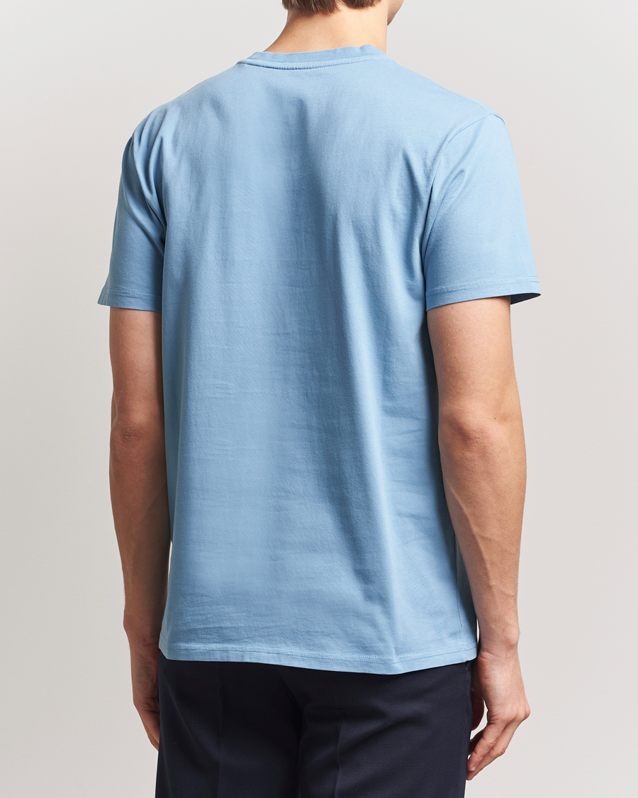 Herre | T-Shirts | Colorful Standard | Classic Organic T-Shirt Seaside Blue