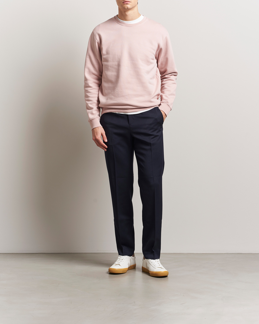 Herre | Gensere | Colorful Standard | Classic Organic Crew Neck Sweat Faded Pink