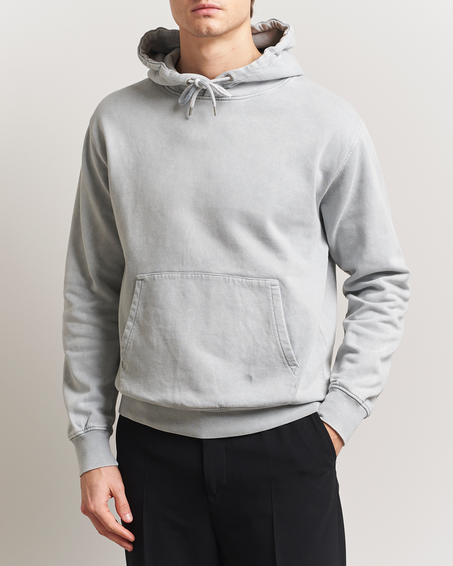 Herre | Gensere | Colorful Standard | Classic Organic Hood Faded Grey