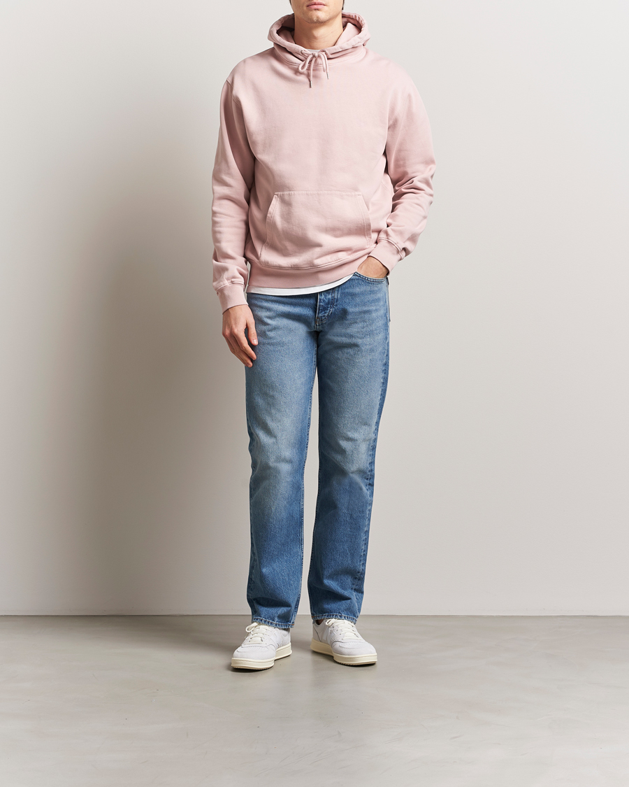 Herre | Gensere | Colorful Standard | Classic Organic Hood Faded Pink