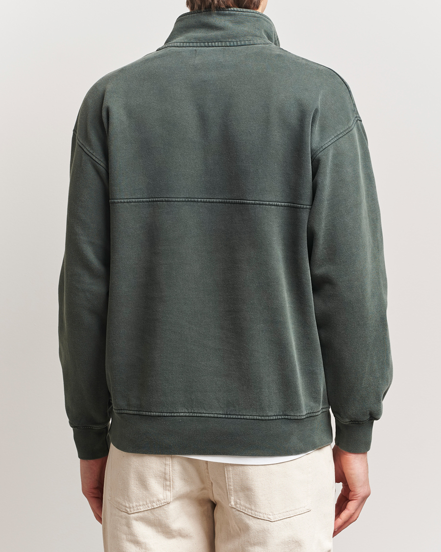 Herre | Gensere | Colorful Standard | Classic Organic Half-Zip Midnight Forest