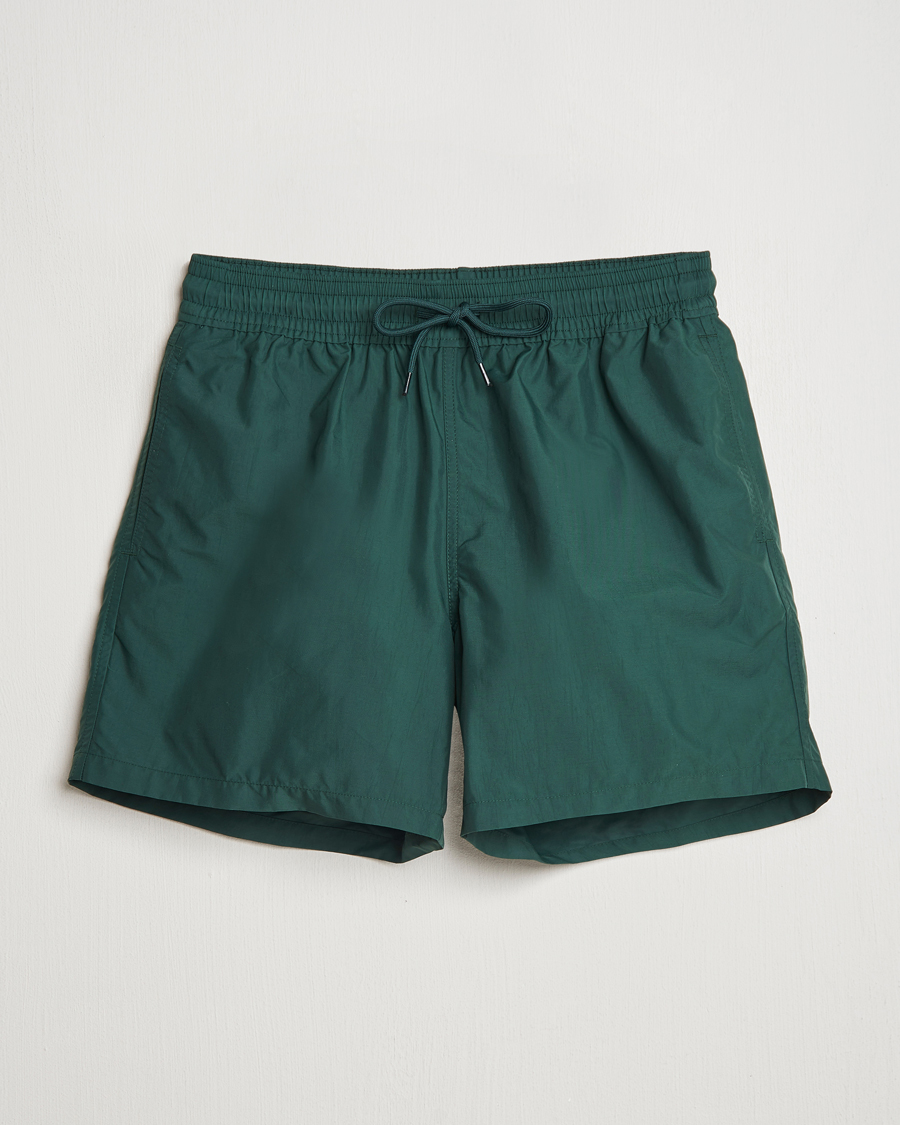 Herre | Badeshorts | Colorful Standard | Classic Organic Swim Shorts Emerald Green