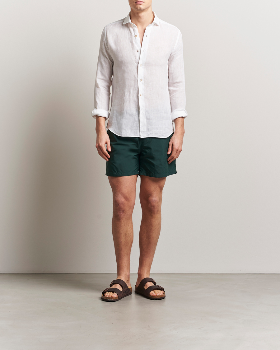 Herre | Badeshorts | Colorful Standard | Classic Organic Swim Shorts Emerald Green