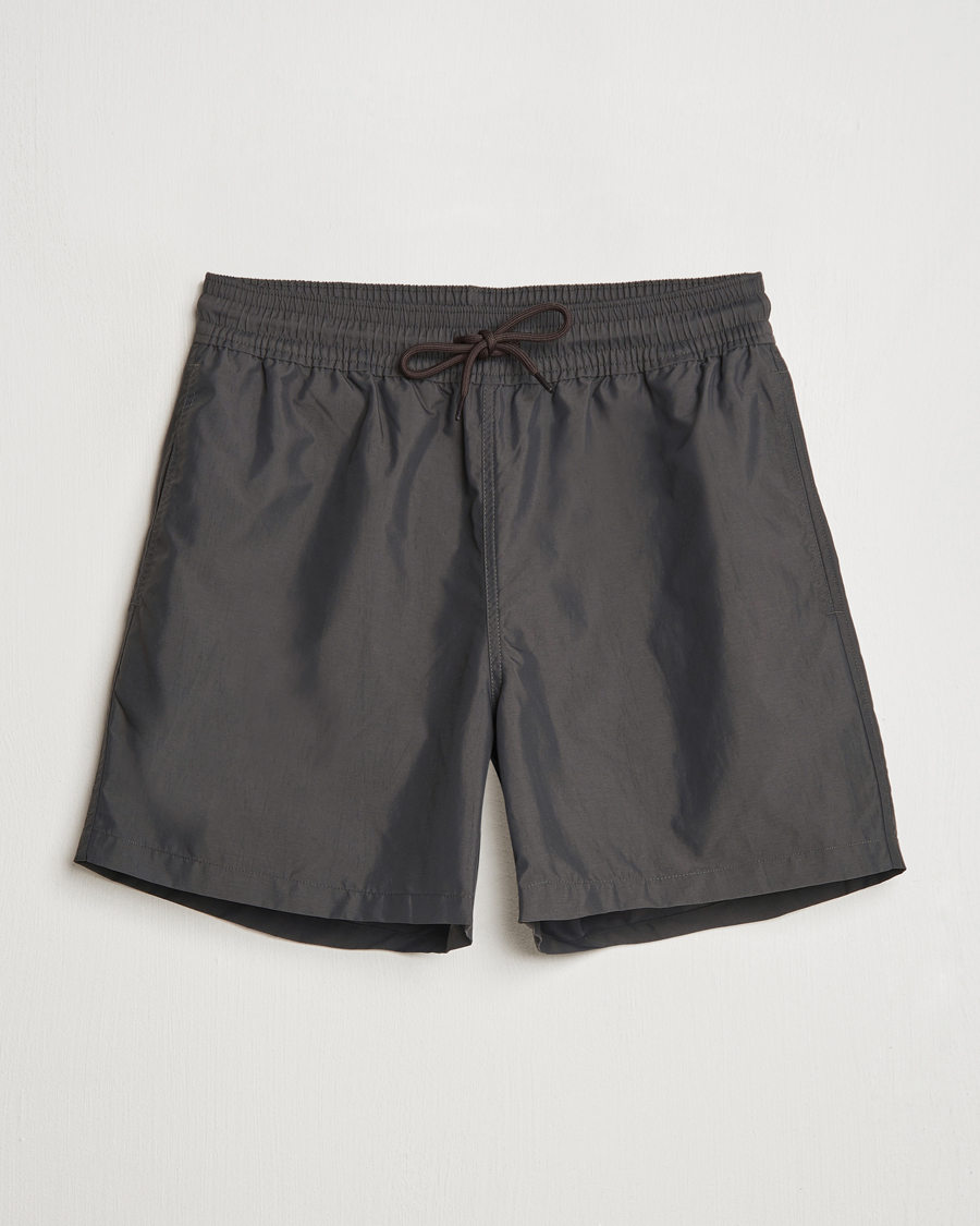 Herre | Badeshorts | Colorful Standard | Classic Organic Swim Shorts Lava Grey