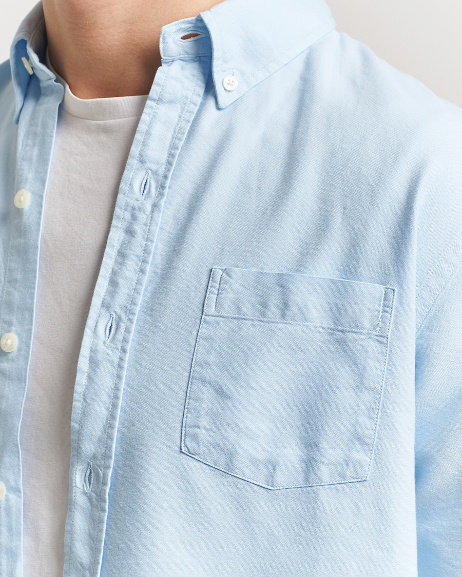 Herre | Skjorter | Colorful Standard | Classic Organic Oxford Button Down Shirt Polar Blue