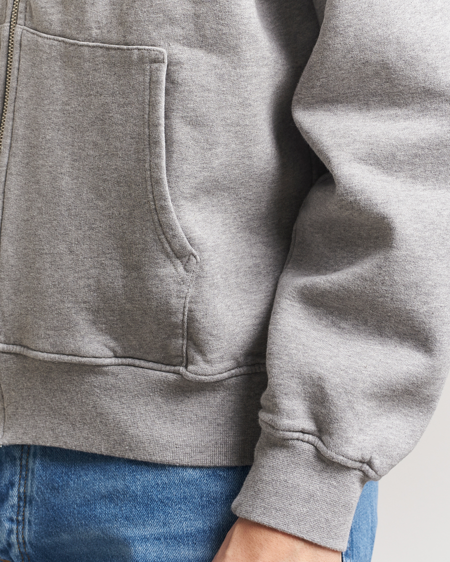 Herre | Gensere | Colorful Standard | Organic Full Zip Hoodie Heather Grey