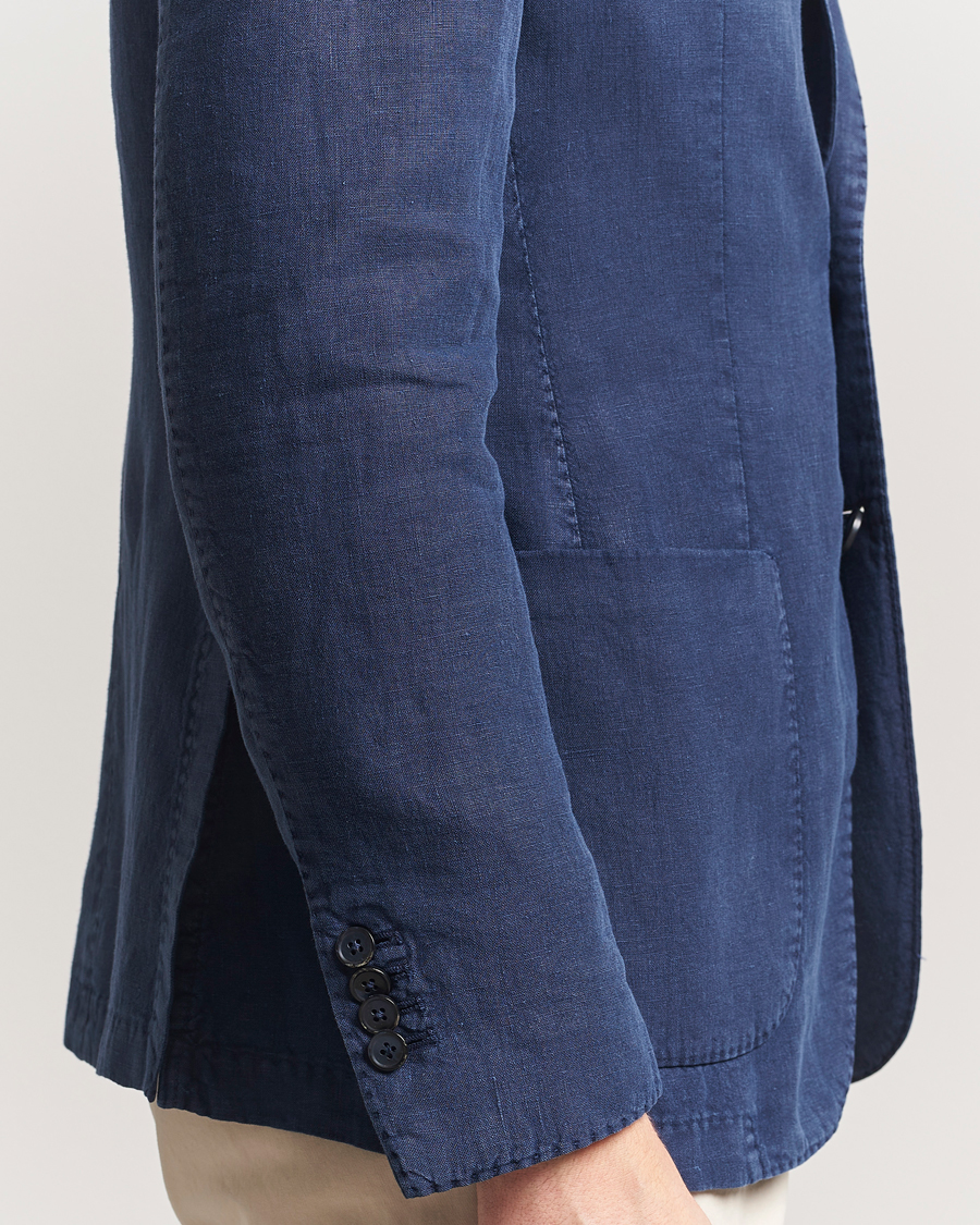 Herre | Dressjakker | L.B.M. 1911 | Jack Regular Fit Linen Blazer Navy