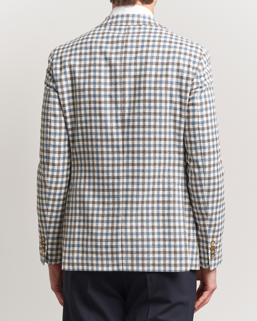 Herre | Dressjakker | L.B.M. 1911 | Jack Regular Fit Checked Blazer Blue/Brown