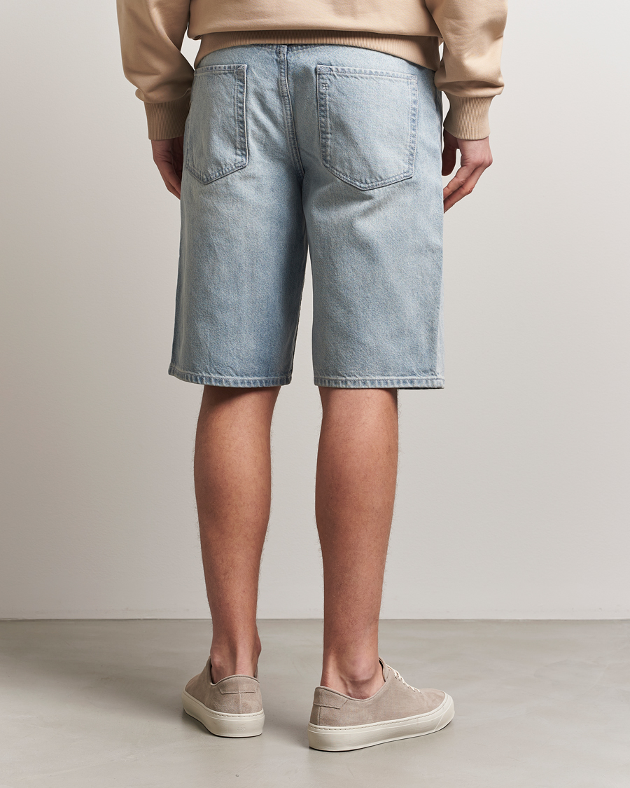 Herre | Shorts | HUGO | Skate Denim Shorts Light Blue