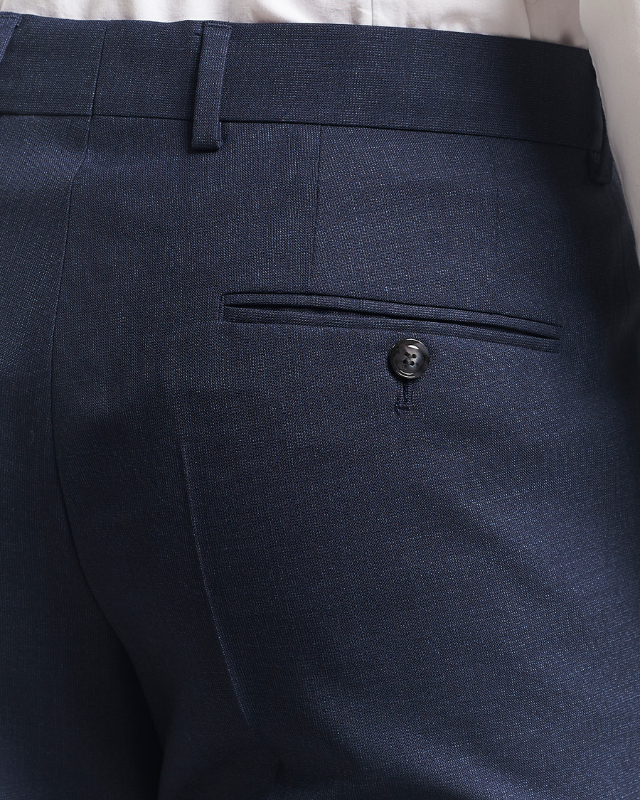 Herre | Dresser | BOSS BLACK | Huge Wool Double Breasted Suit Navy