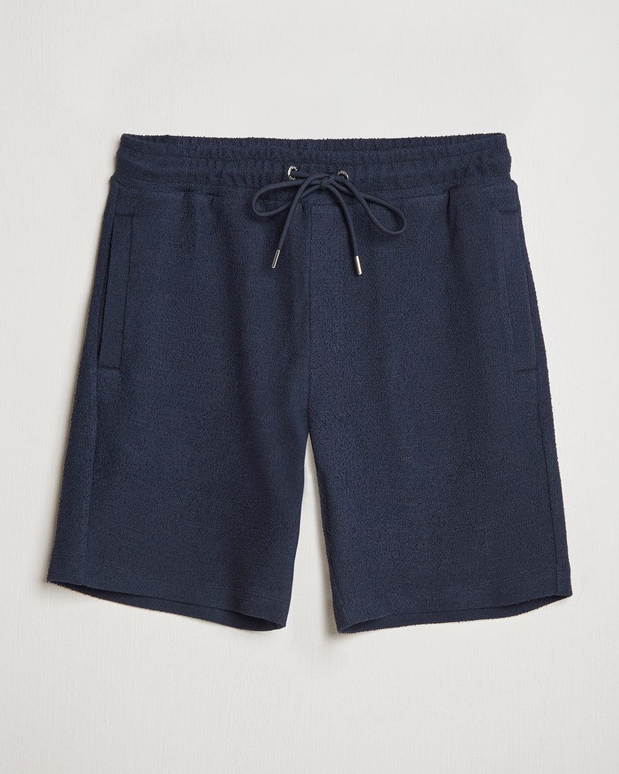 Herre | Shorts | BOSS BLACK | Leoni Terry Sweatshorts Dark Blue