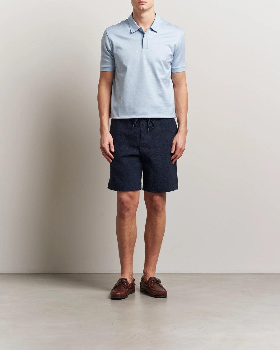 Herre | Shorts | BOSS BLACK | Leoni Terry Sweatshorts Dark Blue
