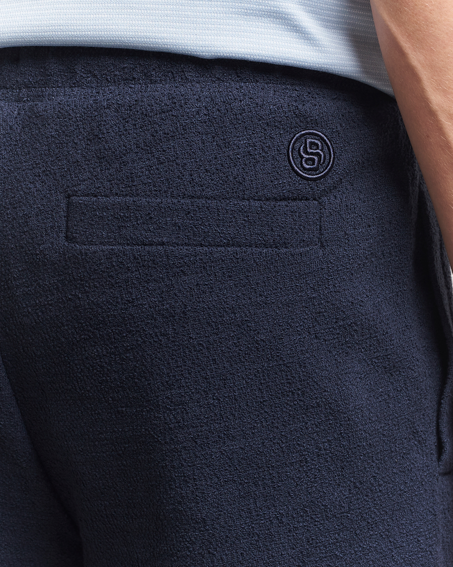 Herre | Shorts | BOSS BLACK | Leoni Terry Sweatshorts Dark Blue