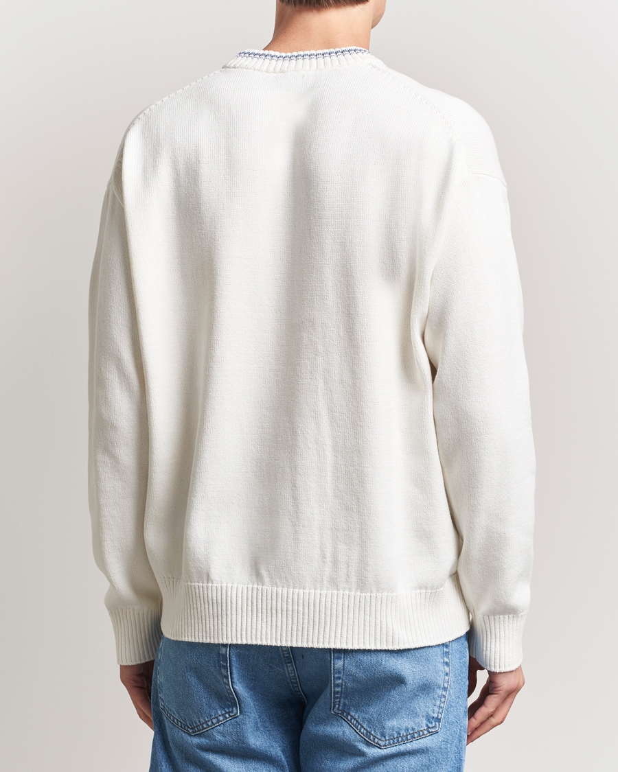Herre | Gensere | BOSS ORANGE | Klubfish Printed Crew Neck Sweater Natural