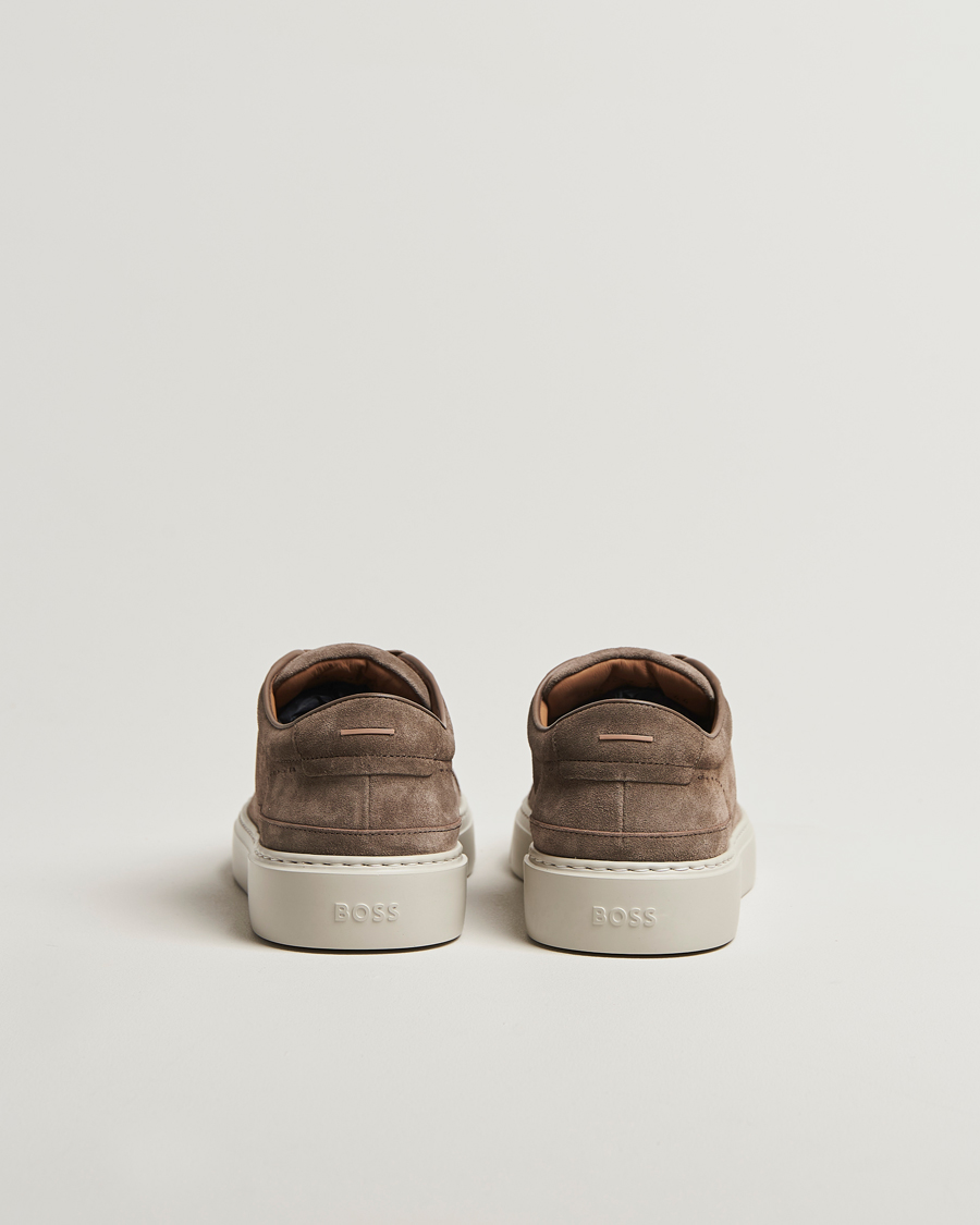Herre | Sneakers | BOSS CAMEL | Gary Suede Sneaker Dark Beige