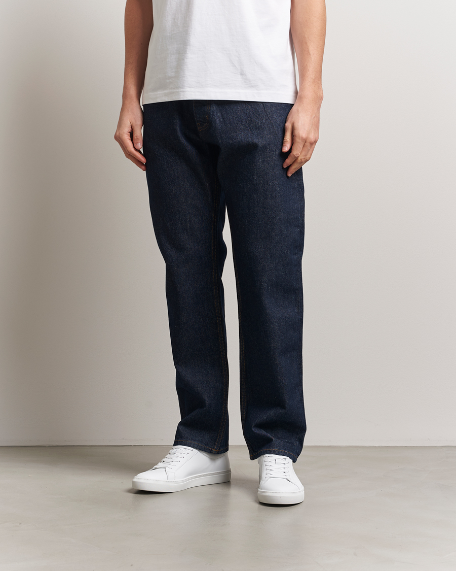 Herre | Jeans | HUGO | Jonah Straight Fit Jeans Dark Blue
