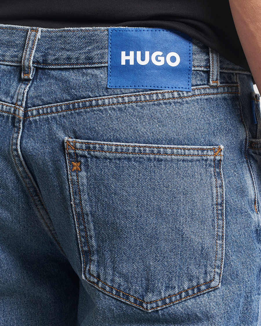 Herre | Jeans | HUGO | Jonah Straight Fit Jeans Medium Blue