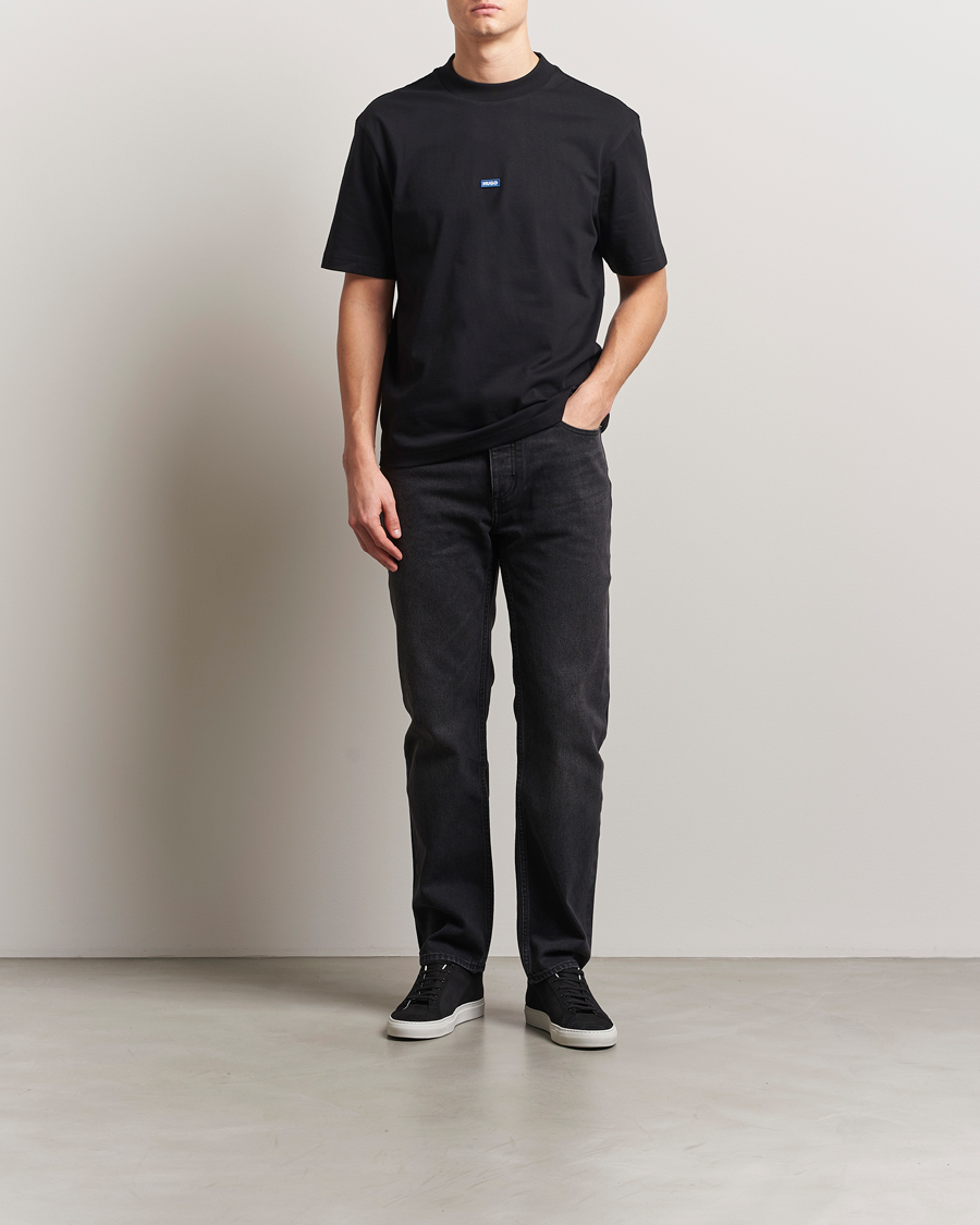 Herre | Jeans | HUGO | Jonah Straight Fit Jeans Washed Black