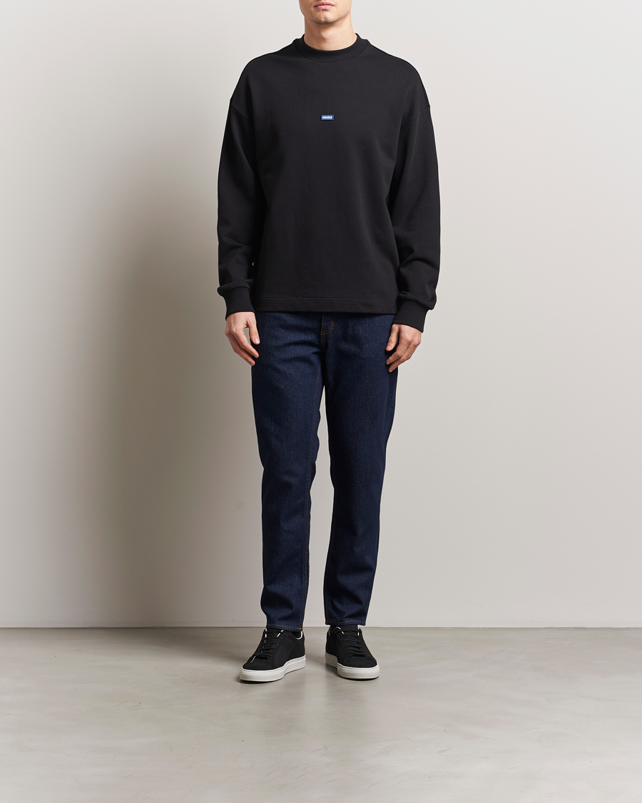 Herre | Jeans | HUGO | Brody Tapered Fit Jeans Dark Blue