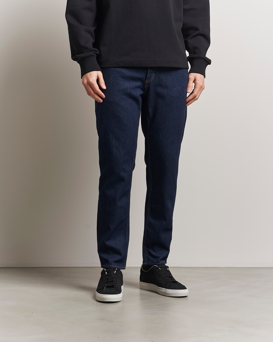 Herre | Jeans | HUGO | Brody Tapered Fit Jeans Dark Blue