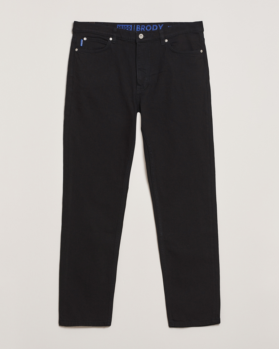 Herre | Jeans | HUGO | Brody Tapered Fit Jeans Black