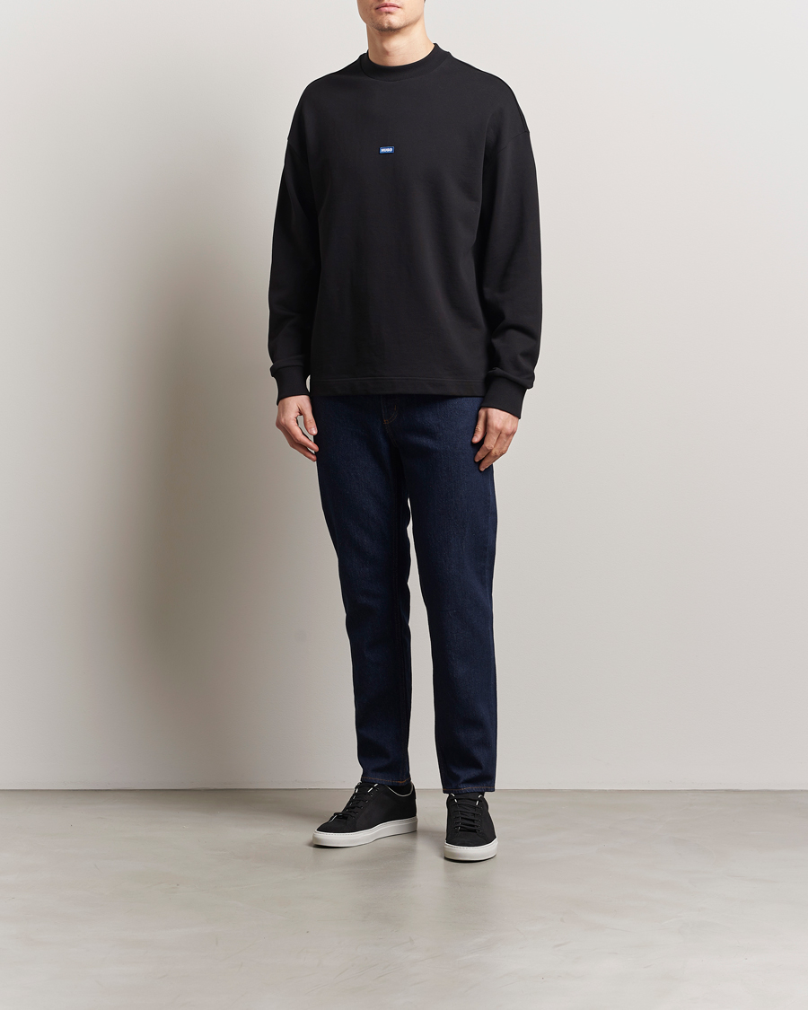 Herre | Gensere | HUGO | Nedro Crew Neck Sweatshirt Black