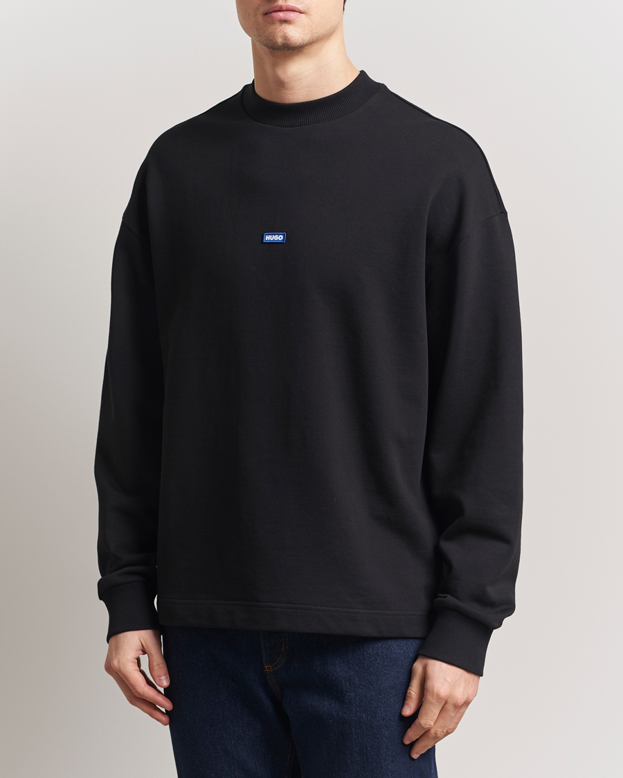 Herre | Gensere | HUGO | Nedro Crew Neck Sweatshirt Black