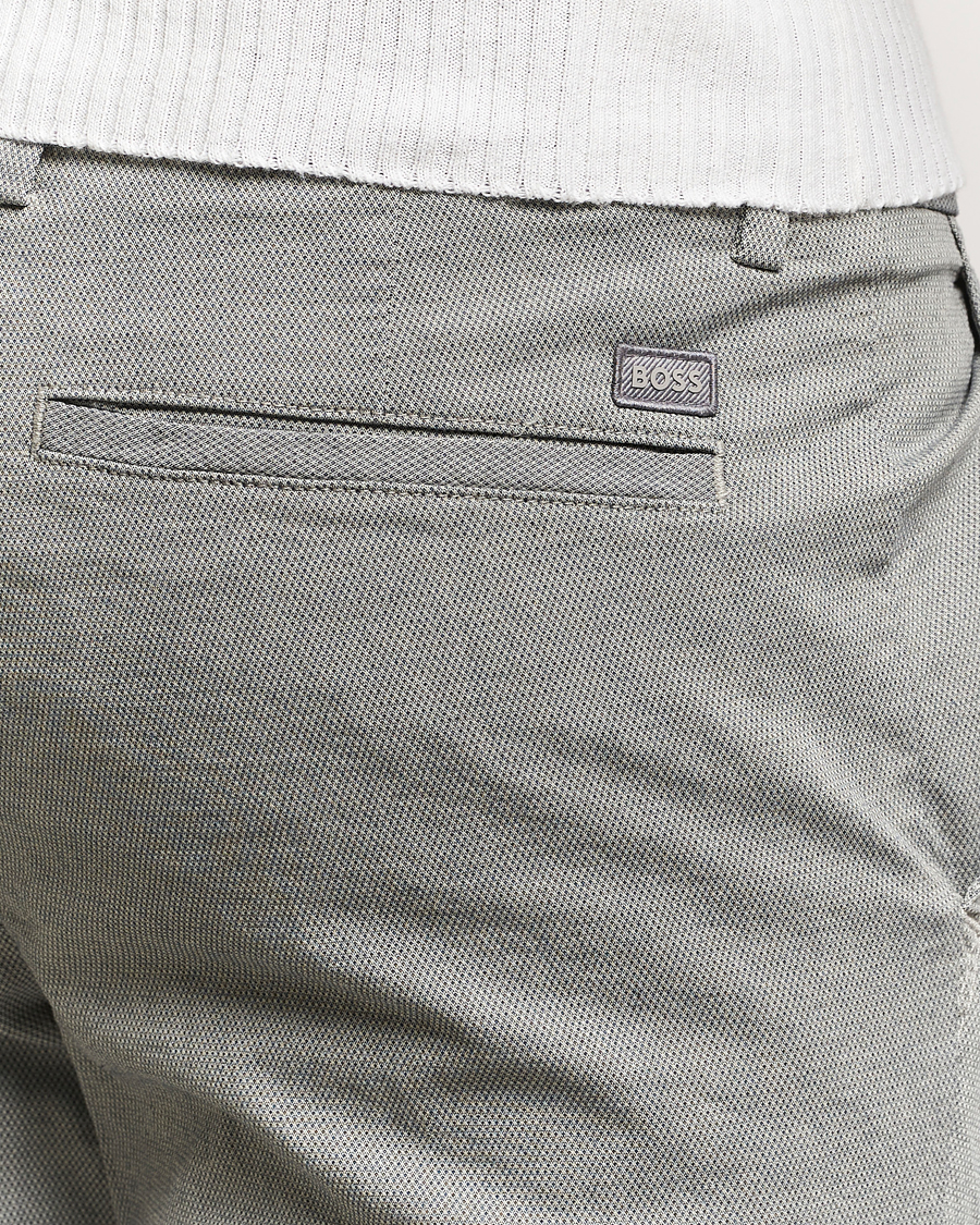 Herre | Bukser | BOSS BLACK | Kaiton Structured Cotton Pants Open White