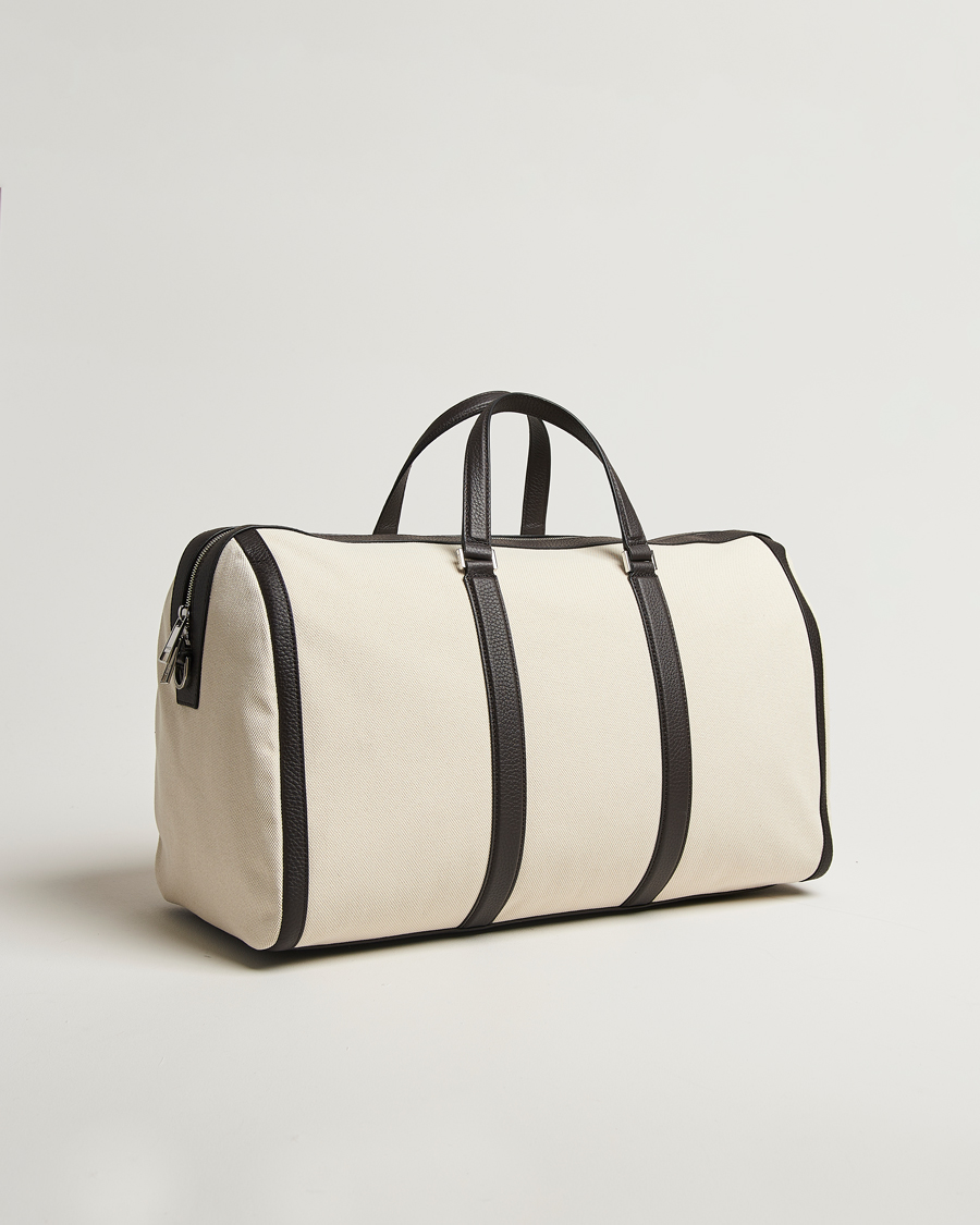 Herre | Vesker | BOSS BLACK | Canvas Holdall Natural