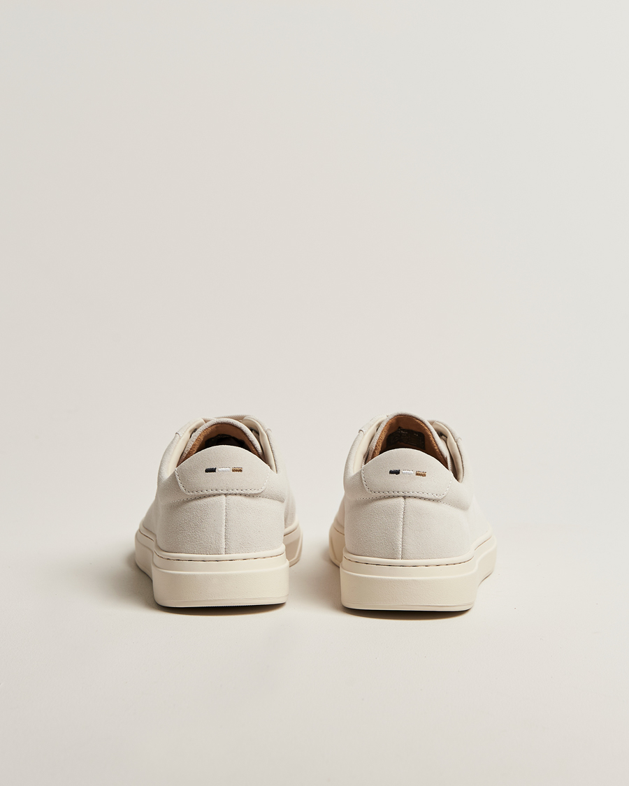 Herre | Sneakers | BOSS BLACK | Kieran Suede Sneaker Open White