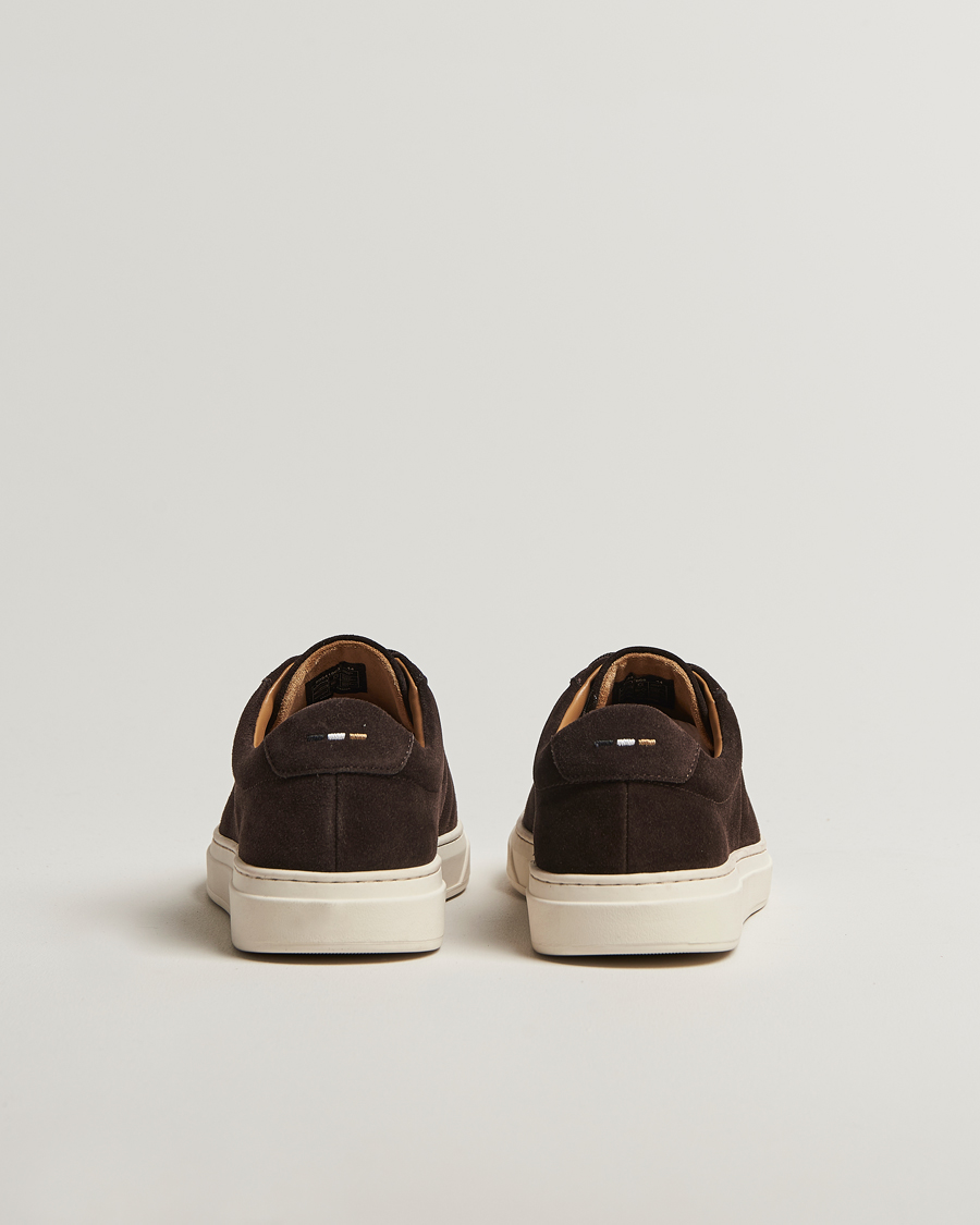 Herre | Sneakers | BOSS BLACK | Kieran Suede Sneaker Dark Brown