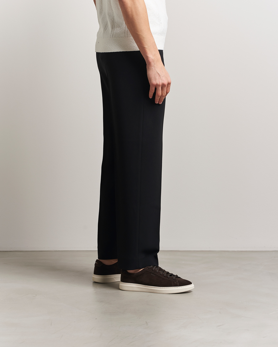 Herre | Sneakers | BOSS BLACK | Kieran Suede Sneaker Dark Brown