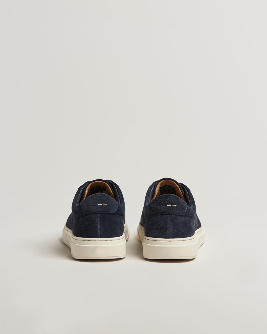 Herre | Sneakers | BOSS BLACK | Kieran Suede Sneaker Dark Blue