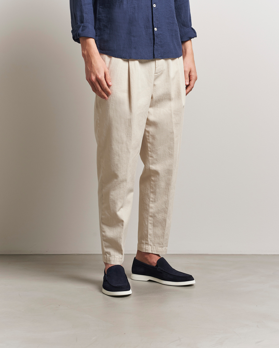 Herre | Loafers | BOSS BLACK | Sienne Suede Loafer Dark Blue