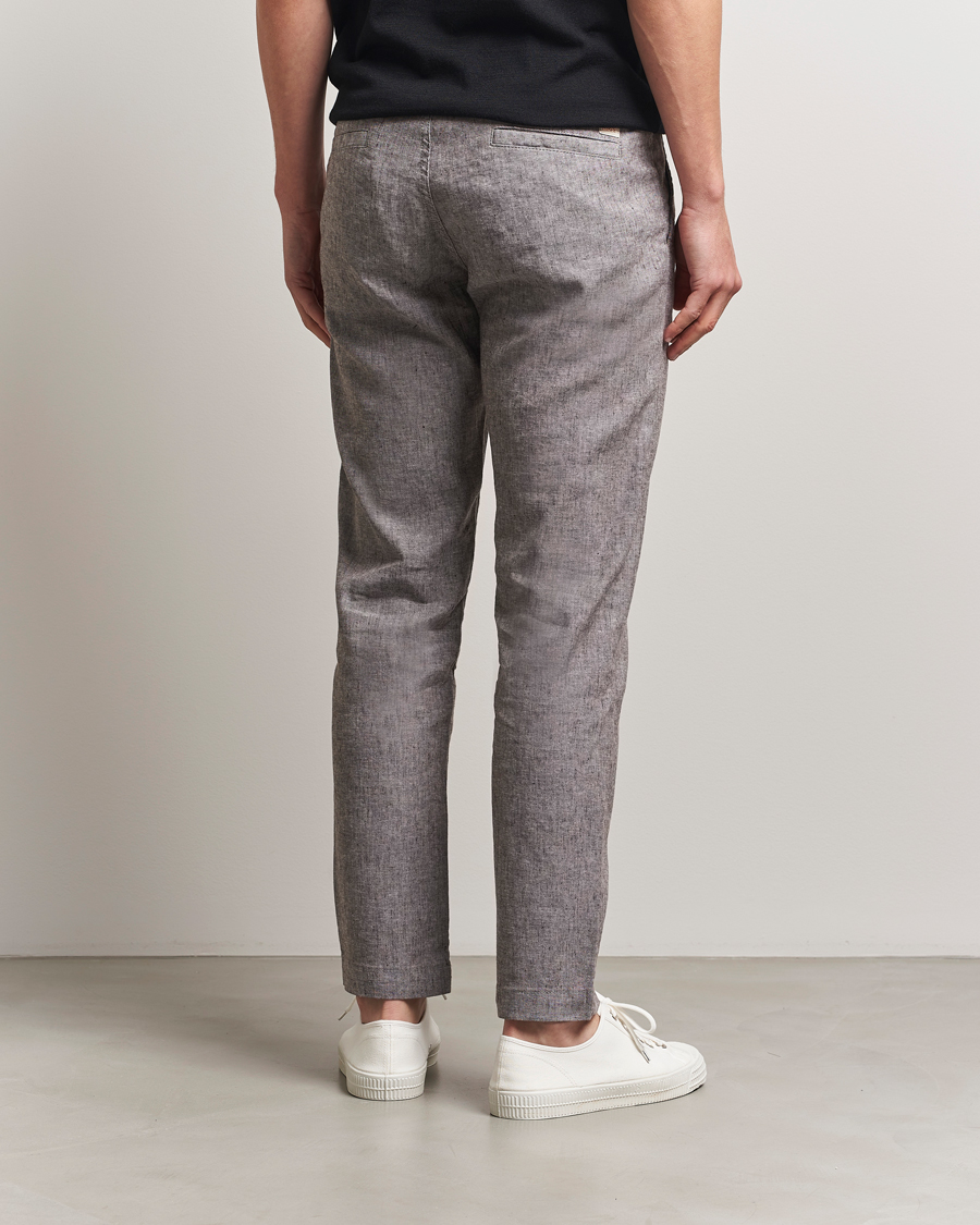 Herre | Bukser | BOSS ORANGE | Sanderson Linen Pants Open Brown