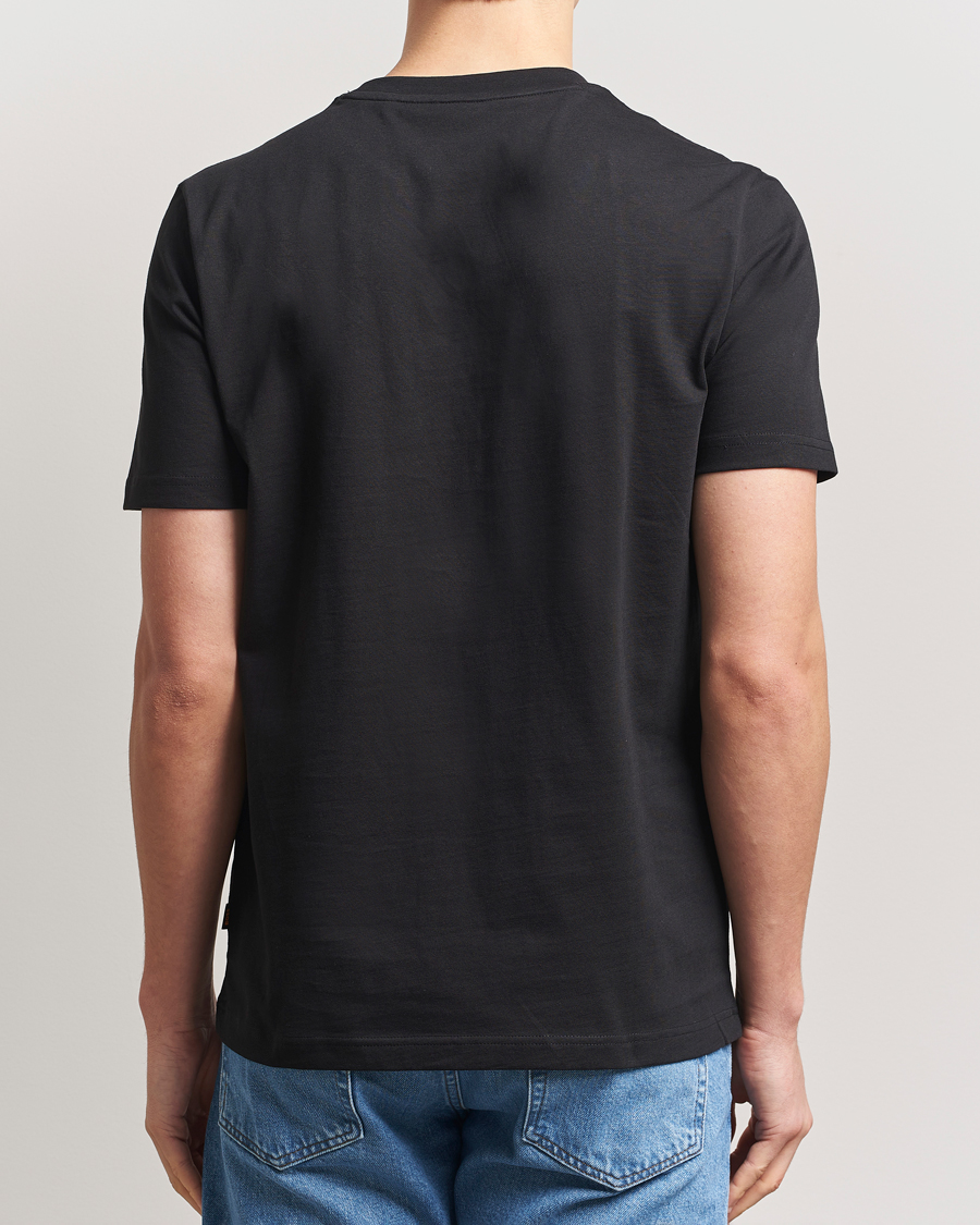 Herre | T-Shirts | BOSS ORANGE | Dunetrace Printed Crew Neck T-Shirt Black