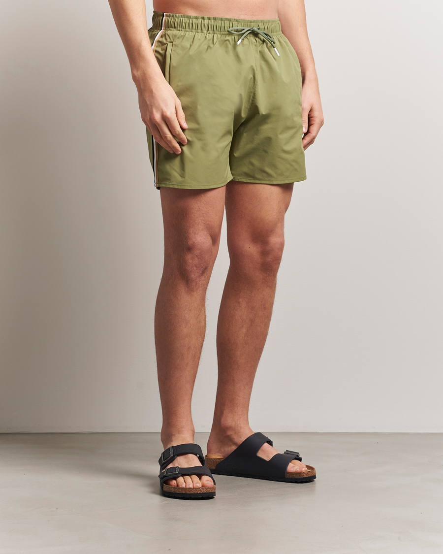 Herre | Badeshorts | BOSS BLACK | Iconic Swimshort Medium Green