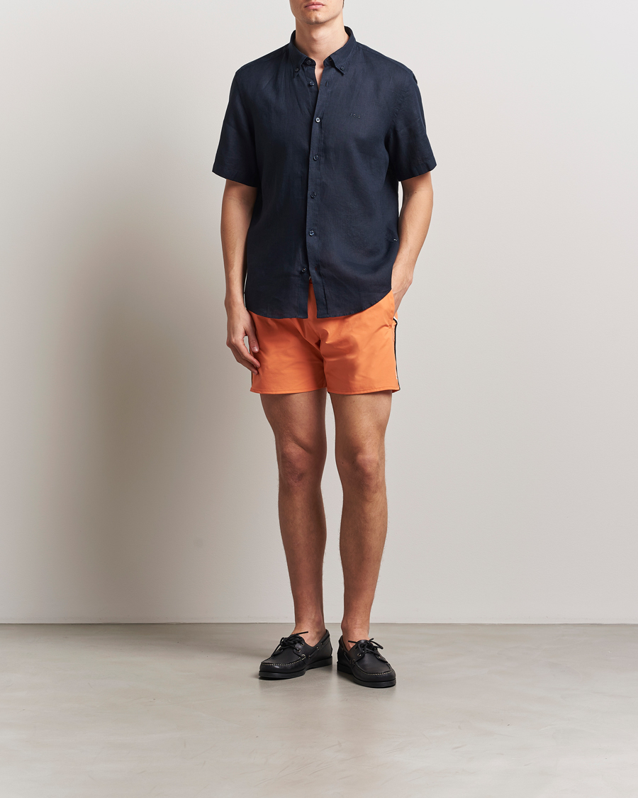 Herre | Badeshorts | BOSS BLACK | Iconic Swimshort Bright Orange