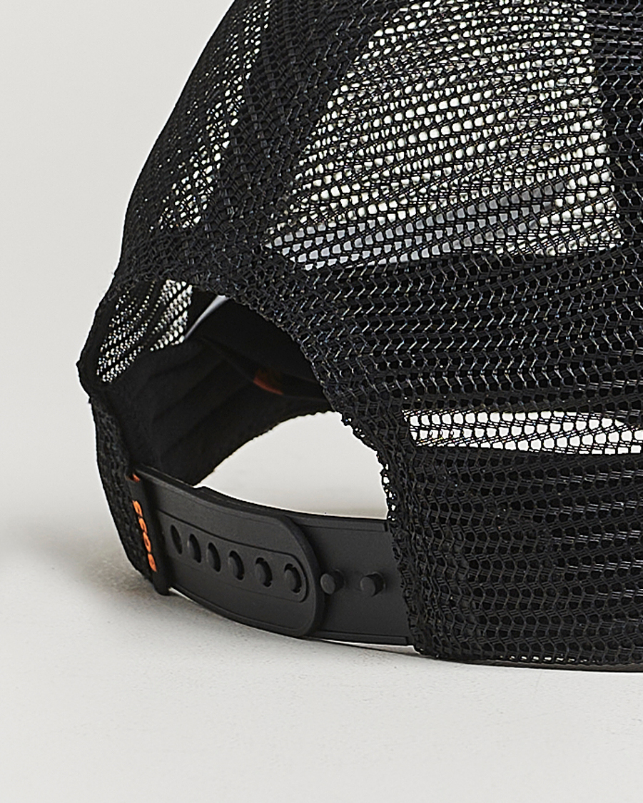 Herre | BOSS ORANGE Elliot Trucker Cap Black | BOSS ORANGE | Elliot Trucker Cap Black