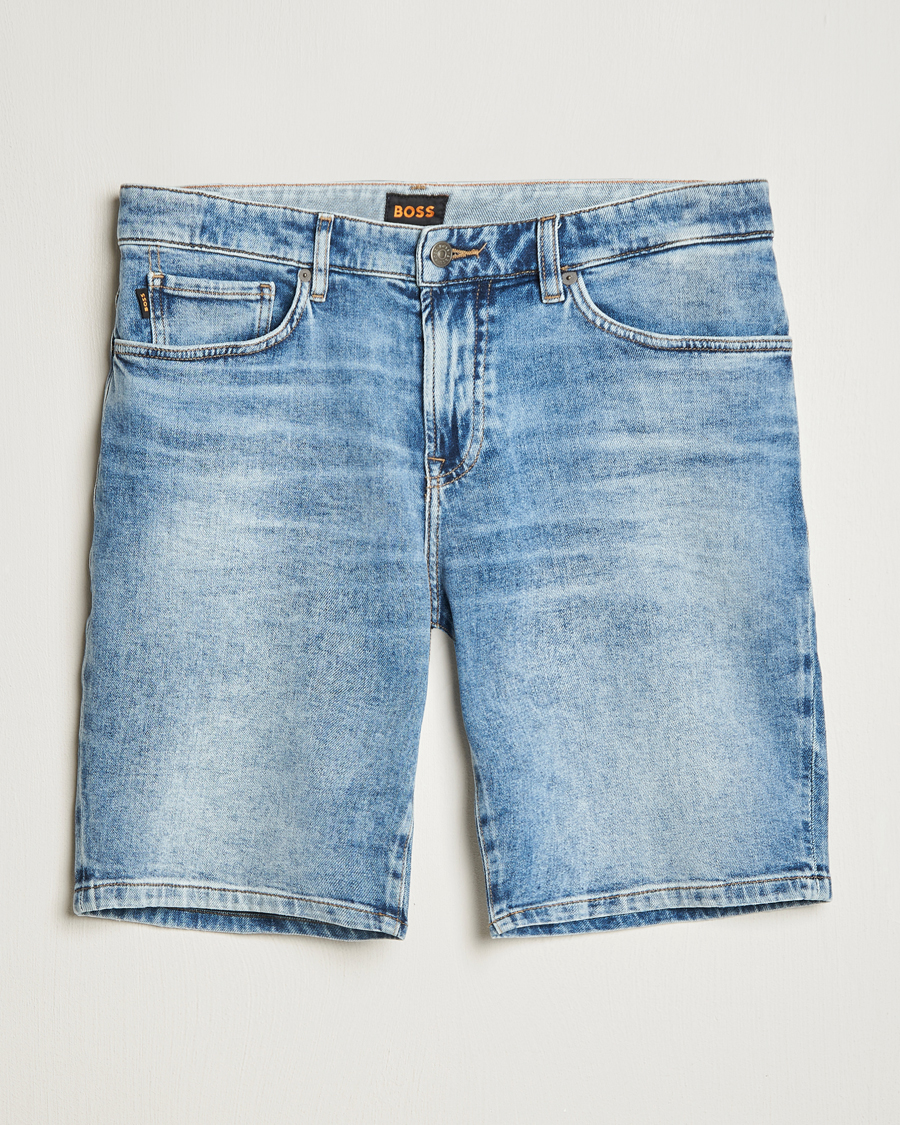 Herre | Shorts | BOSS ORANGE | Re.Maine Denim Shorts Light Blue